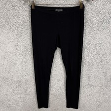 Eileen Fisher Petite Leggings Women s PS Black Elastic Waist Lightweight