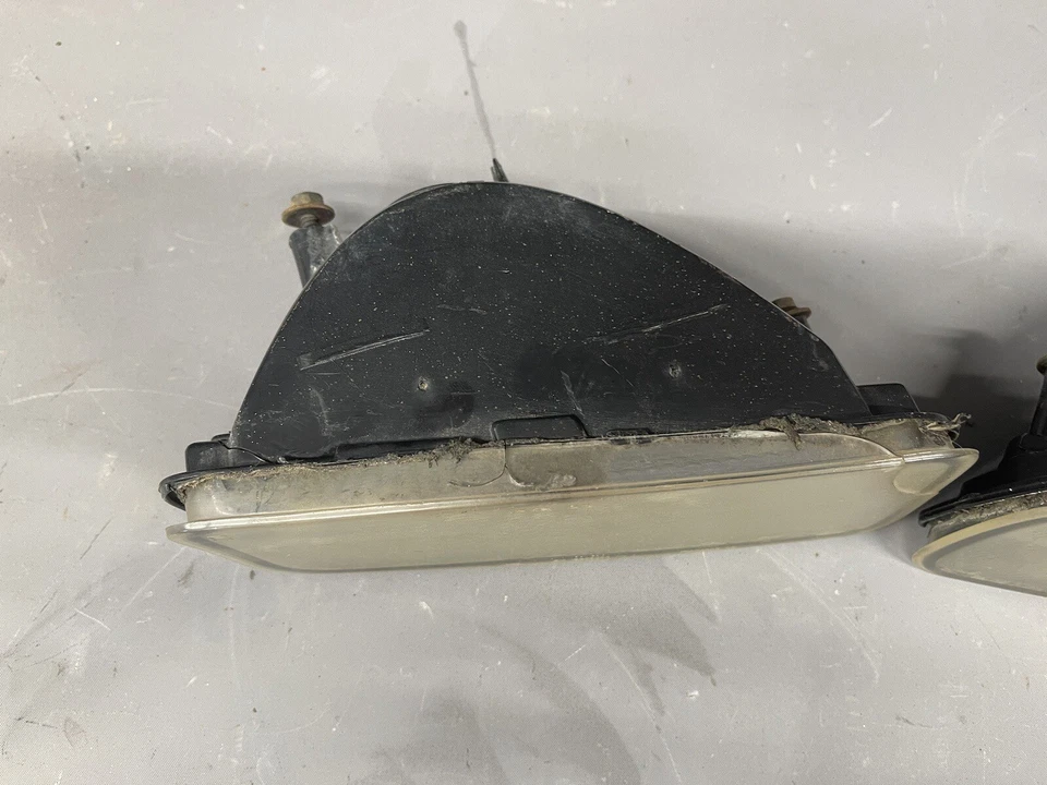 1985-1992 Chevy Camaro Front Bumper Turn Signal Parking Fog Light Lamp Lenses OE - Imagem 3 de 4