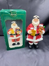 RARE ~ Kurt Adler Fabriche Santa "HOUSE CALLS" 10" Tall ~ w/Original Box