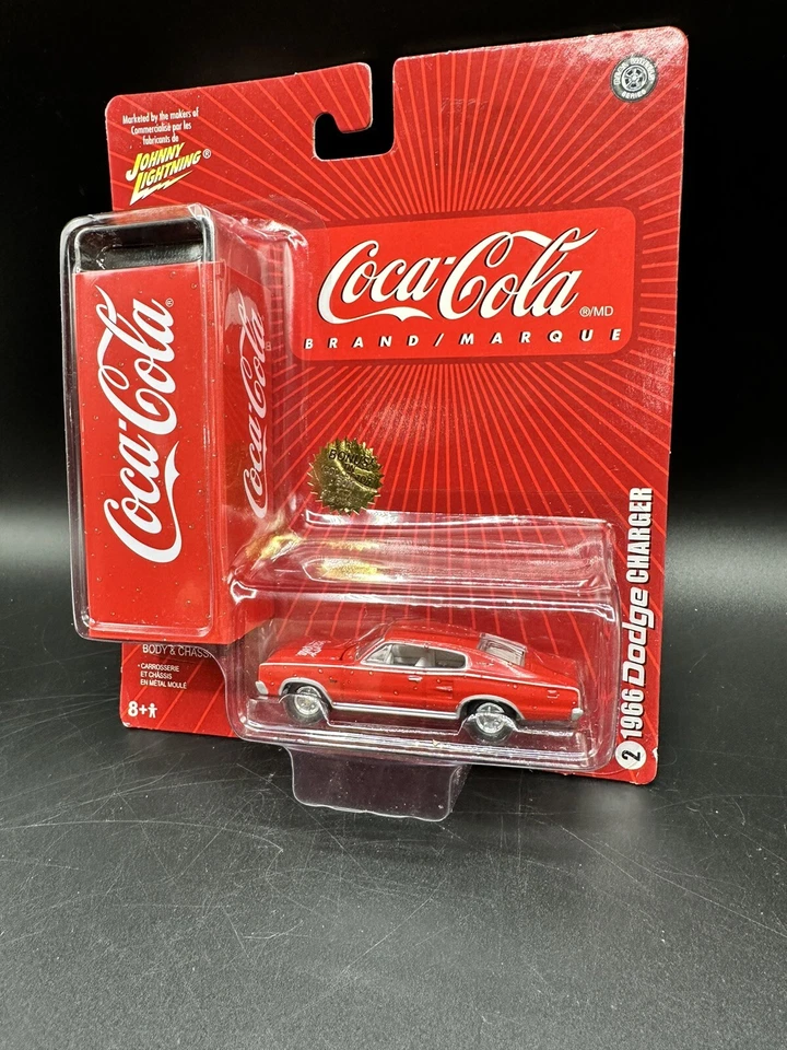 2005 JOHNNY LIGHTNING Coca Cola Tin Box Collection ~ Lot Of 6, Plus Bonus Car - Image 2 of 4