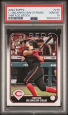 2024 Topps Series 1 - Vintage Stock #219 Christian Encarnacion-Strand /99 (RC)