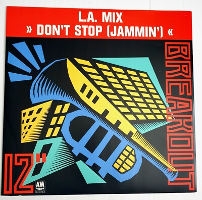 L.A. Mix - Don't Stop (Jammin') - 12'' Vinyl Single - Cat# USAT615