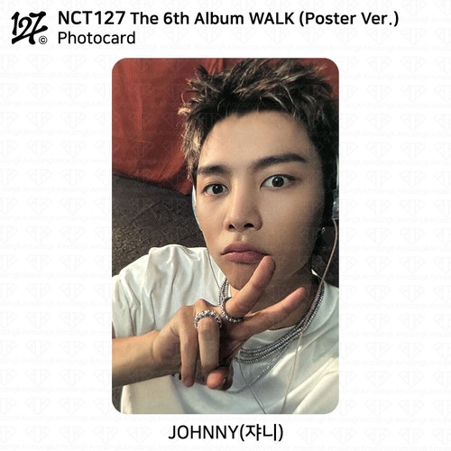 Tarjeta fotográfica oficial NCT127 The 6th Album Walk SMini KPOP Doyoung Jaehyun - Imagen 35 de 110