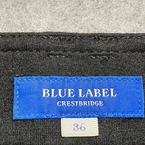 Blue Label Crestbridge Long Shorts Womens 36 Black Wide Leg - Picture 7 of 12