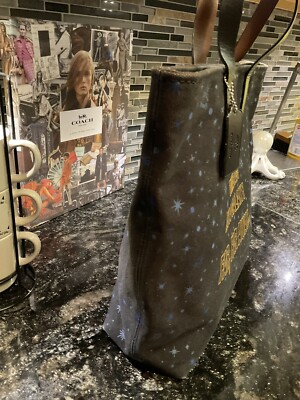 Coach X Star Wars Galaxy Starry Scroll Canvas Tote Bag 88038 | eBay