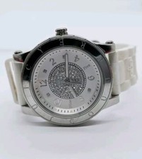 Juicy Couture Watch New In Box Silver Tone White Face & Band 1900772