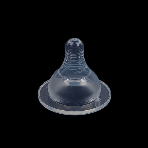 Flexible Soft Silicone Pacifier Nipple Baby Wide Caliber Matte Pacifier New - Foto 3 di 16