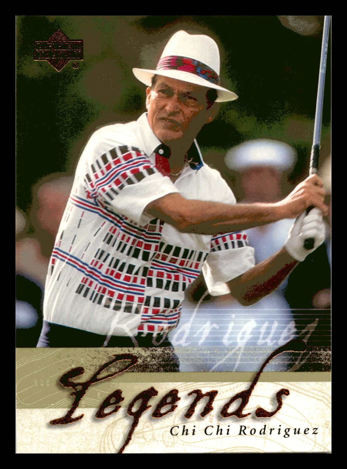 Chi Chi Rodriguez 2002 Upper Deck Legends #54 PGA Golf Mint