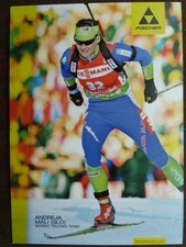 FISCHER Autogrammkarte ohne U. - Andreja Mali (SLO) - Biathlon