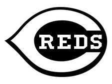 Cincinnati Reds logo MLB Vinyl Decal Window Laptop Any Size Any Color