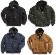 White Bear Cotton Duck Hooded Jacket Lined Regular/Tall 4440 Heavy Work Winter