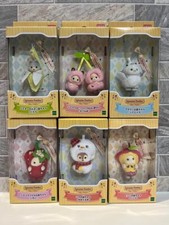 Sylvanian Families Baby Keychain 6 Piece complete Set Japan FS NEW