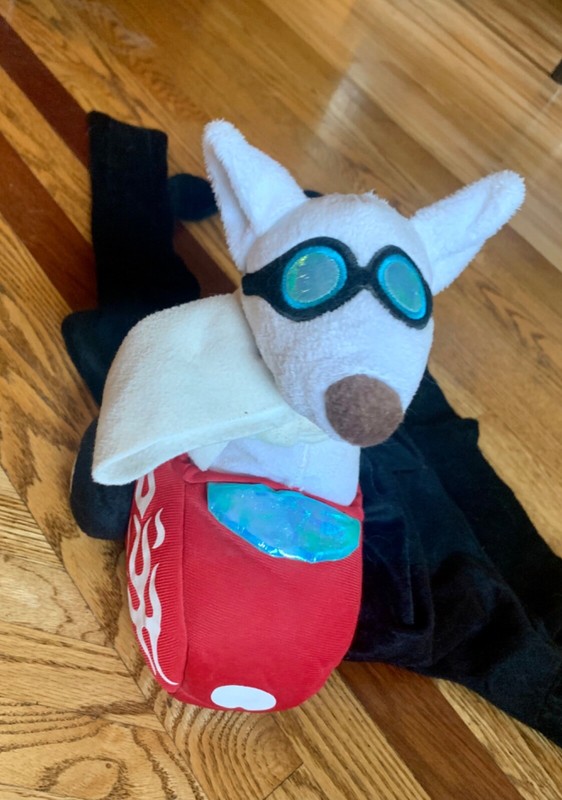 New FUN XL Halloween Dog Costume & goggles!BUY before GONE!!  Great Gift!