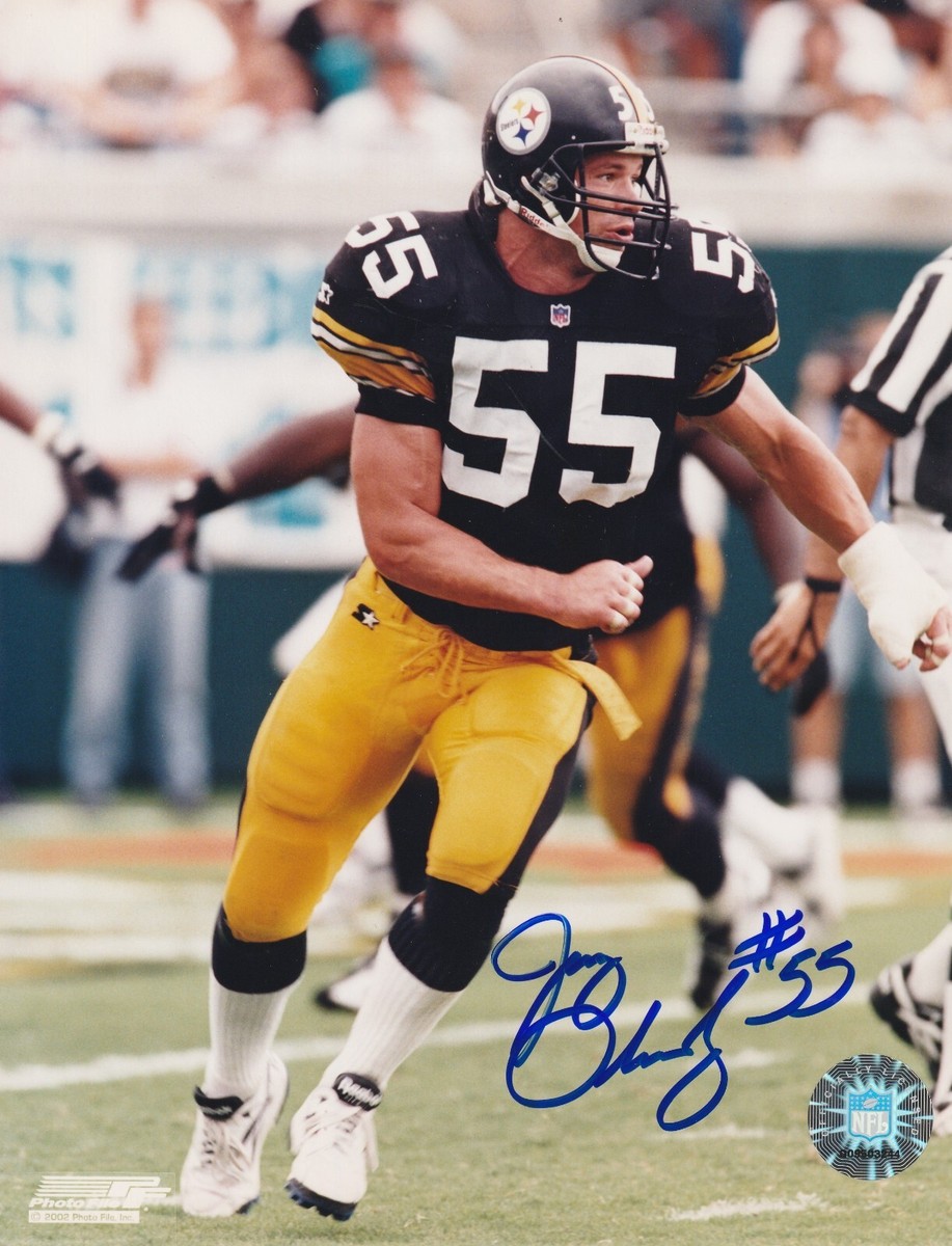 JERRY OLSAVSKY PITTSBURGH STEELERS ACTION SIGNED 8x10 | eBay