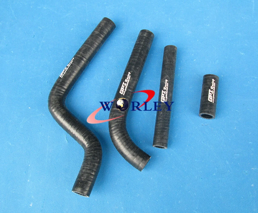 Manguera de radiador de silicona para Yamaha YZ125 1996-2001 1997 1998 1999 2000 2001 AZUL Foto 4 de 4