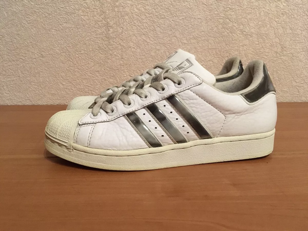 Adidas Superstar 2000 cuero blanco talla 41,5 en China