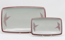 ROSENTHAL Studio linea PIATTO DI SERVIZIO 2x piatto piatto contorno CAMPANA foresta autunnale