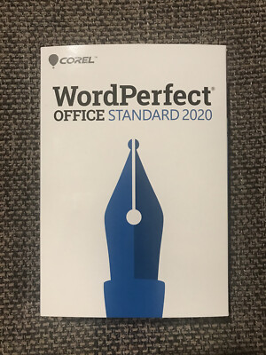 WordPerfect Office Standard 2020 Corel  Disc & Digital Download Windows