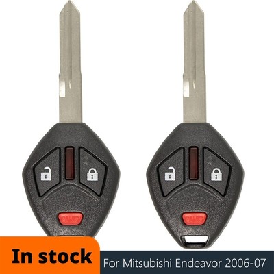 2 OUCG8D-620M-A for Mitsubishi Endeavor 2006 2007 3Button Keyless Remote Key Fob