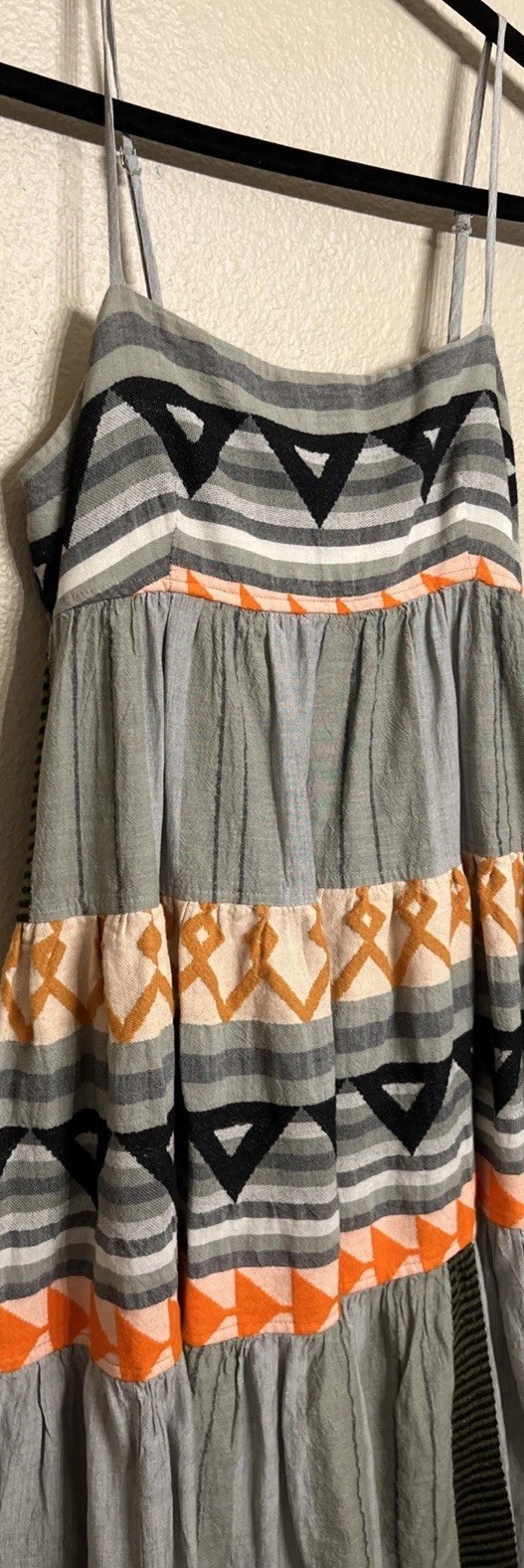 Devotion Twins Square-Neck Mini Cotton  Dress Siz… - image 3