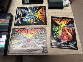 CBS Colecovision Console And Games, Power Supply , Untested