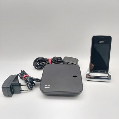 Gigaset SL910 + SL910A Schnurloses Mobiles Haustelefon Basisstation - geprüft