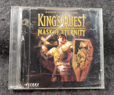 King's Quest: Mask of Eternity (PC, 1998) CD Rom 90s Vtg Video Game (C19B2)