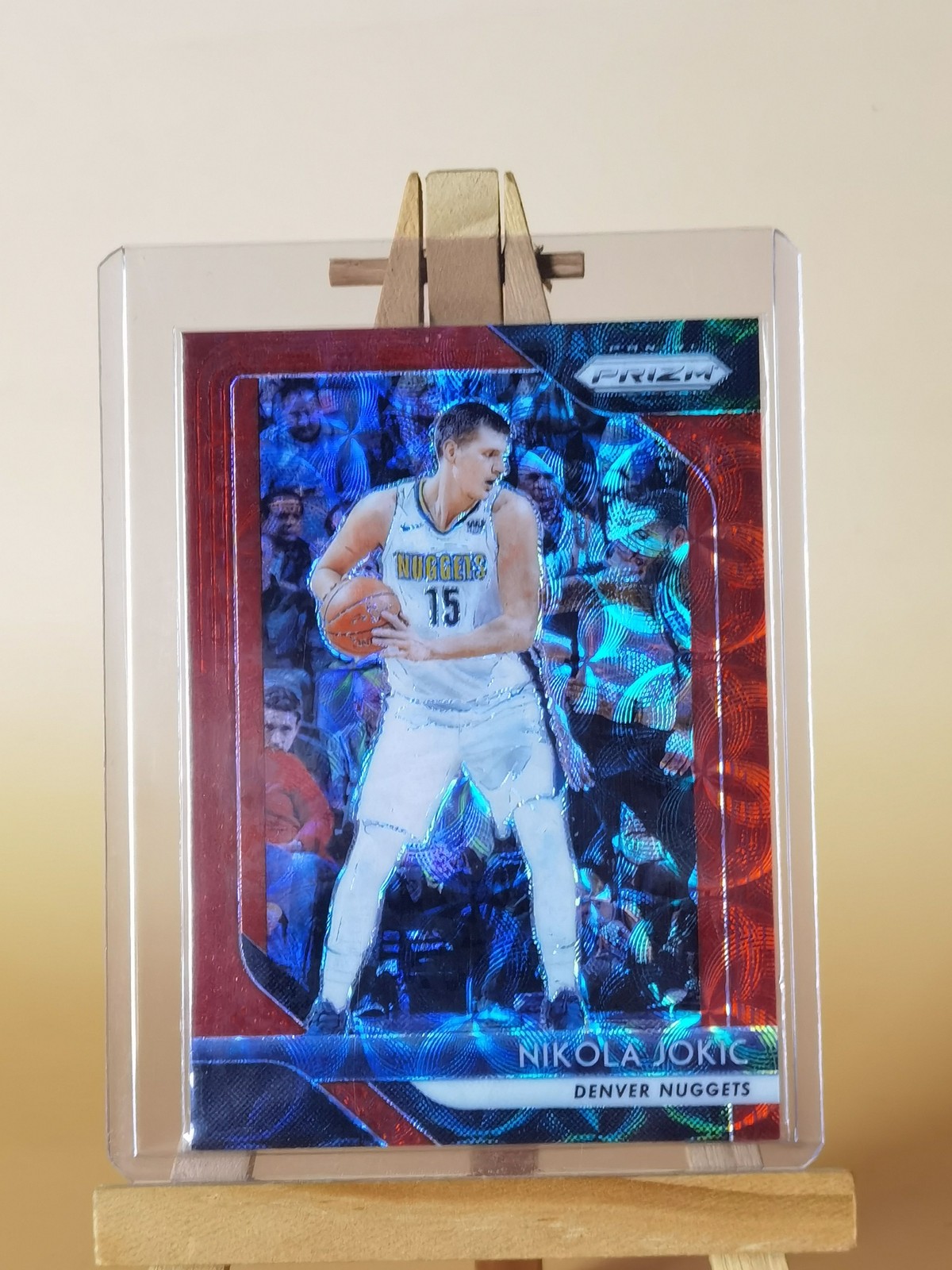 2018-19 Nikola Jokic Panini Prizm Choice Red Prizm #92 / 88