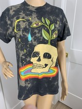 lunarlilt SZ M Men?s/unisex Skull Tie-Dye  T-Shirt graphic shirt 100 % cotton