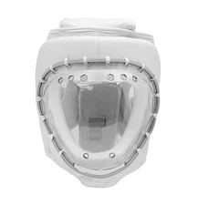 Head Guard Boxing Gear Full Glass Face Helmet Protector MMA Kickboxing Headgear