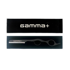 Gamma+ Feather Razor Blade Straight Hairdresser Barber Professional Salon Black
