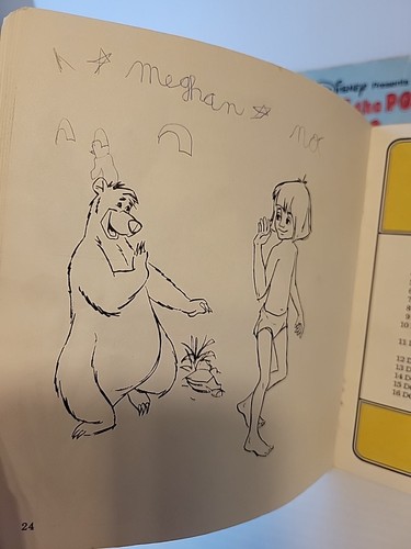 Lotto 9 libri e nastro vintage Walt Disney 24 pagine leggi lungo senza nastro LEGGI - Foto 6 di 10