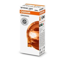 OSRAM WY5W ORIGINAL LINE GLÜHLAMPE BLINKER BLINKERBIRNE 12V 5W W2.1x9.5d ORANGE