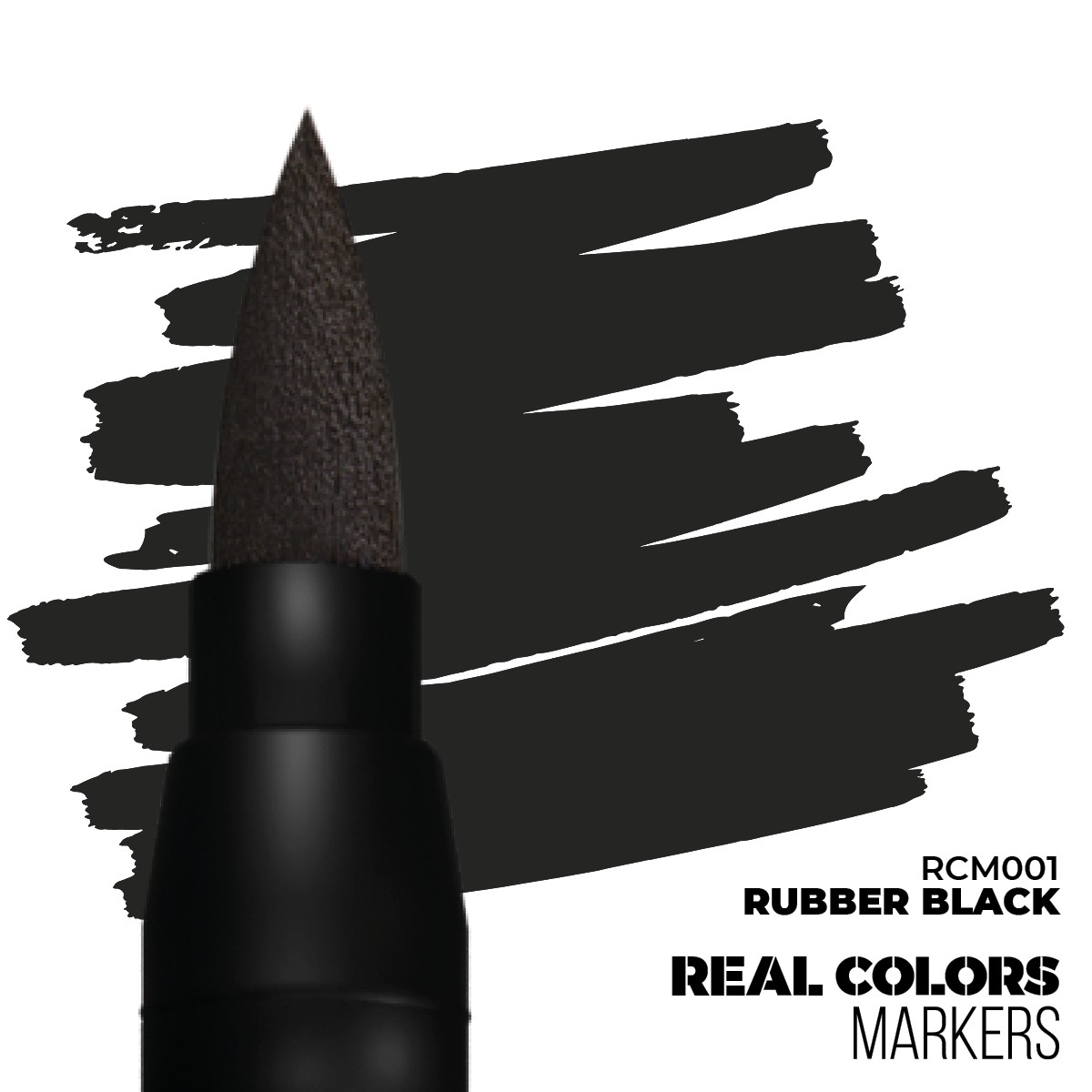 Rubber Black - Real Colour Markers - Brand New Acrylic Paint Pens AK Interactive - Image 6