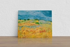 Vincent van Gogh "Landscape at Auvers" Canvas Print Wall Art Home Decor