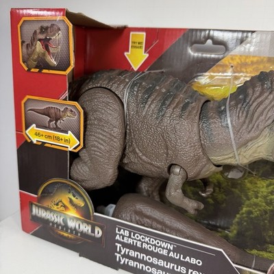 Mattel Jurassic World Rebirth Lab Lockdown Tyrannosaurus Rex JGM16
