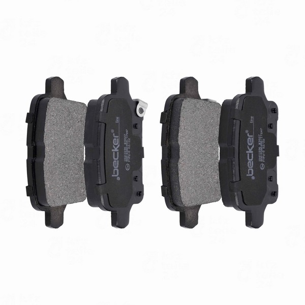 f.becker BremsbeläGe Hinten Rechts Links FüR Opel Astra K Mk VII (K) Bolt-image