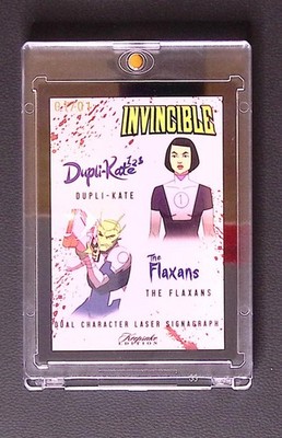 INVINCIBLE Laser Signagraph Dupli-Kate /The Flaxans 1/1