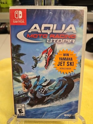 Aqua Moto Racing Utopia (Nintendo Switch, 2016) Brand New & Factory Sealed.