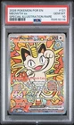 2026 POKEMON PERFECT ORDER SPECIAL ILLUSTRATION RARE #121 MEOWTH EX PSA 10