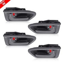 For 1997-2001 Toyota Camry Interior Door Handle Front Rear Left Right Gray 4pcs