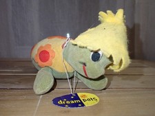 Vintage Dakin Dream Pets Plush Turtle w/ Hang Tag