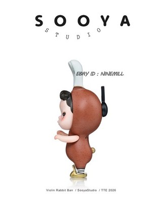 100% Genuine Sooya Studio Violin Rabbit Ban 2026 TTE Limited