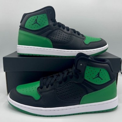 Nike Men's Jordan Access Black/Aloe Verde-White SZ 11 [AR3762 013] 