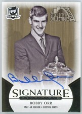 Bobby Orr 2018-19 Upper Deck The Cup Signature Renditions Autograph Card #SR-BO