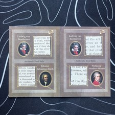 2025 Pieces Of The Past Music And Art Edition 2 Relic Card Lot  #171 & 173