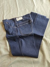 Big Mac JC Penney Vintage 60s Indigo Denim Jean 31X32. NEW Irregular