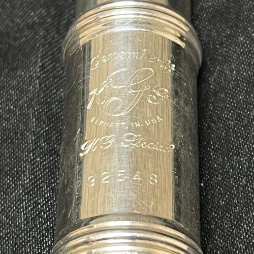 Gemeinhardt KG Special Solid Silver Flute w/ Case & Bag