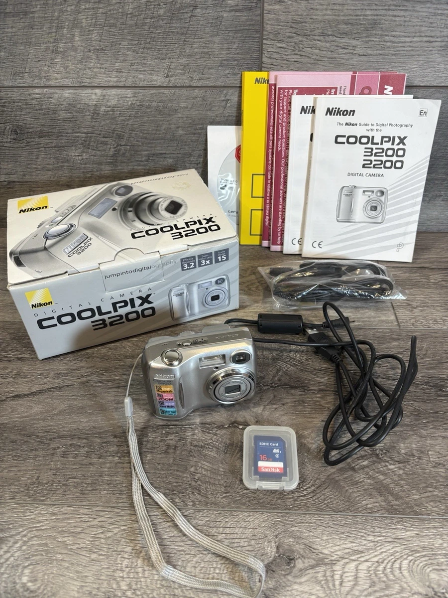 Nikon COOLPIX Digital Cameras 3-4.9 MP Maximum Resolution for Sale