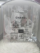 Genuine Chanel clear pvc small vip/ beauty gift 